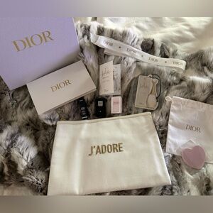 Dior J'adore Beauty Pouch and Minis